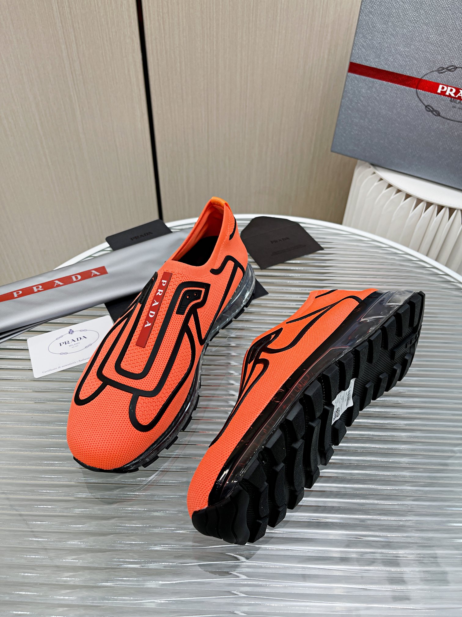 Men Women P*rada Top Sneaker ( )