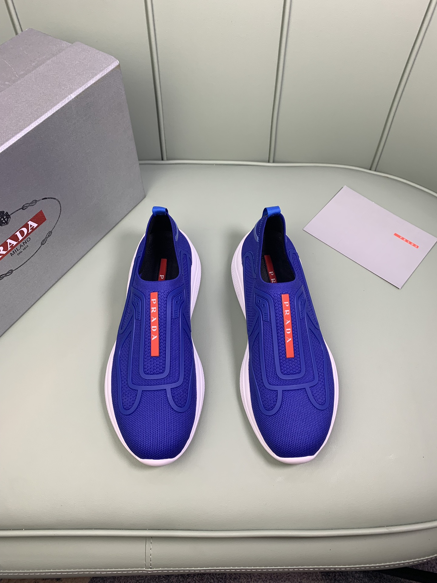 Men P*rada Top Sneaker ( )