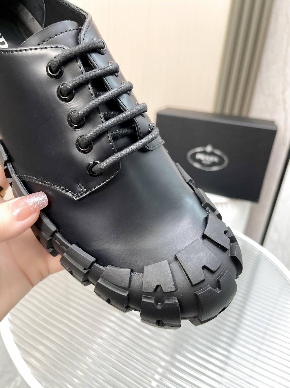 Men P*rada Top Sneaker ( )