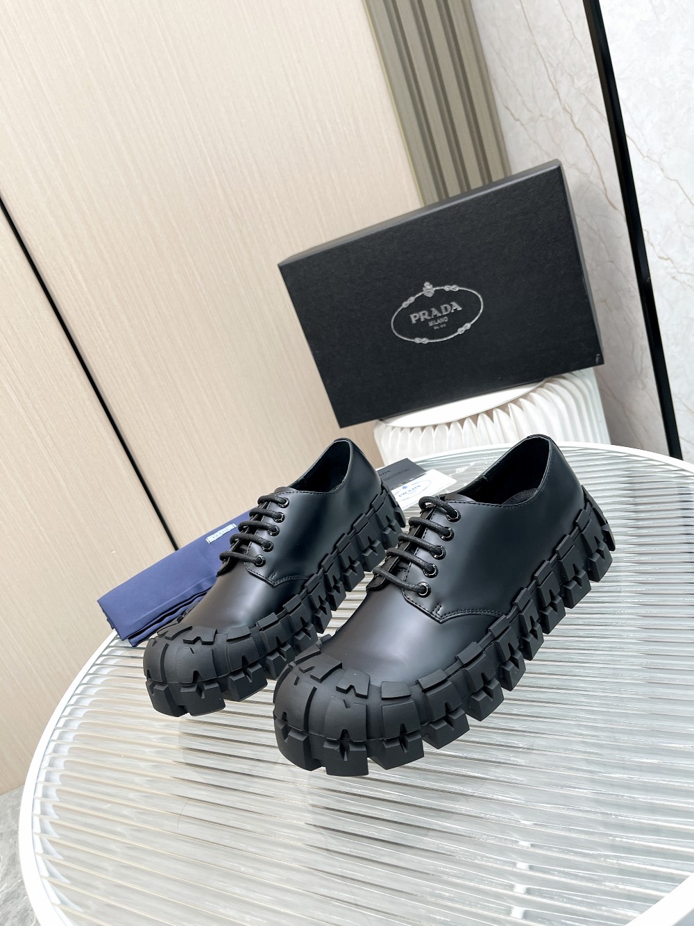 Men P*rada Top Sneaker ( )