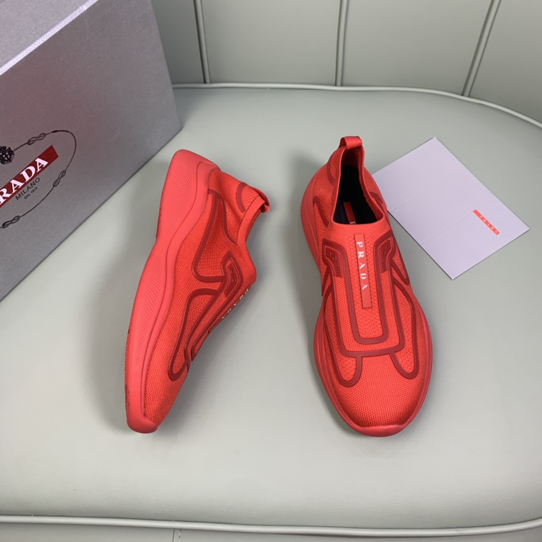 Men P*rada Top Sneaker ( )