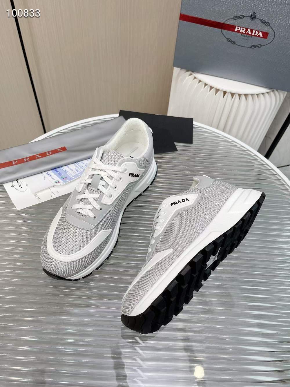 Men P*rada Top Sneaker ( )