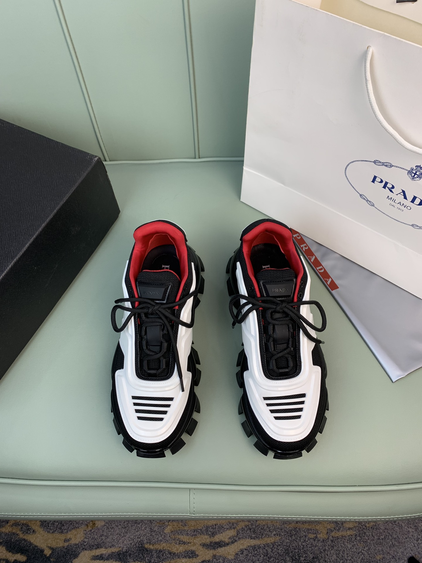 Men P*rada Top Sneaker ( )