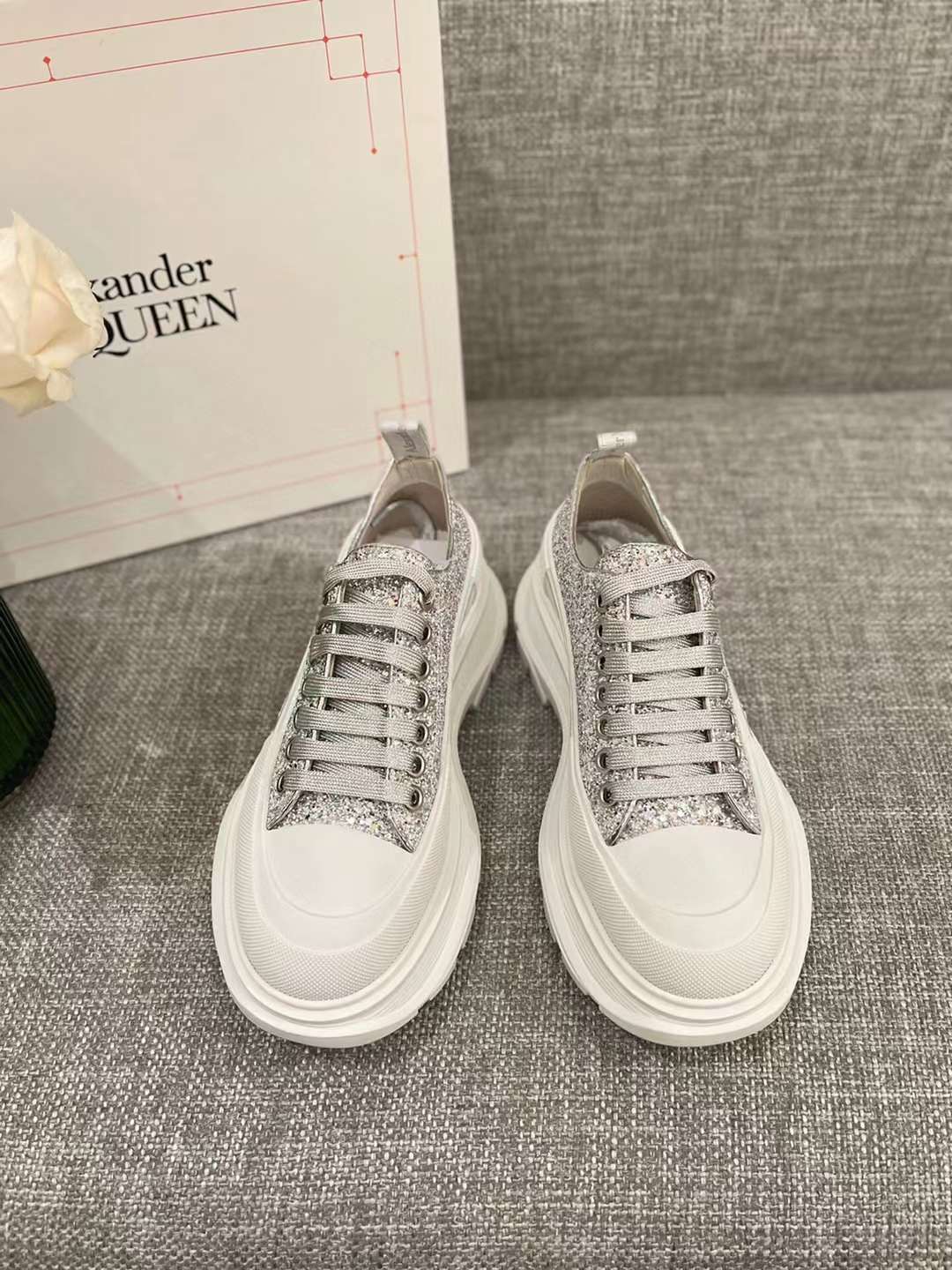 Men Women A*lexander M*cqueen Top Sneaker ( )