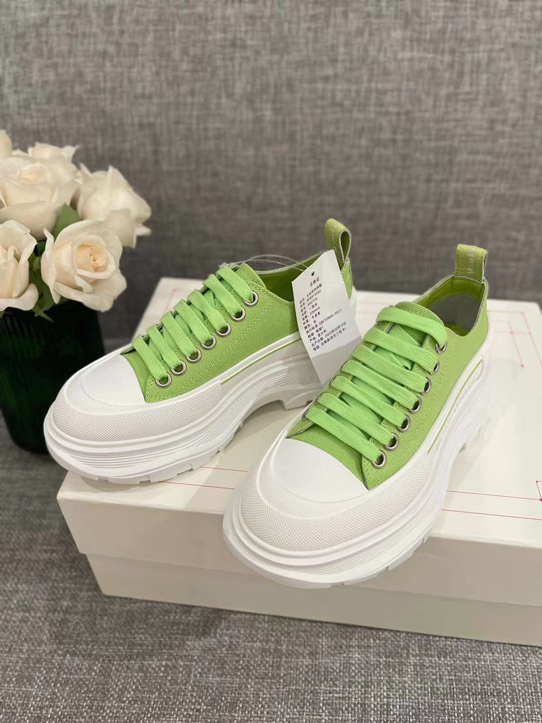 Men Women A*lexander M*cqueen Top Sneaker ( )