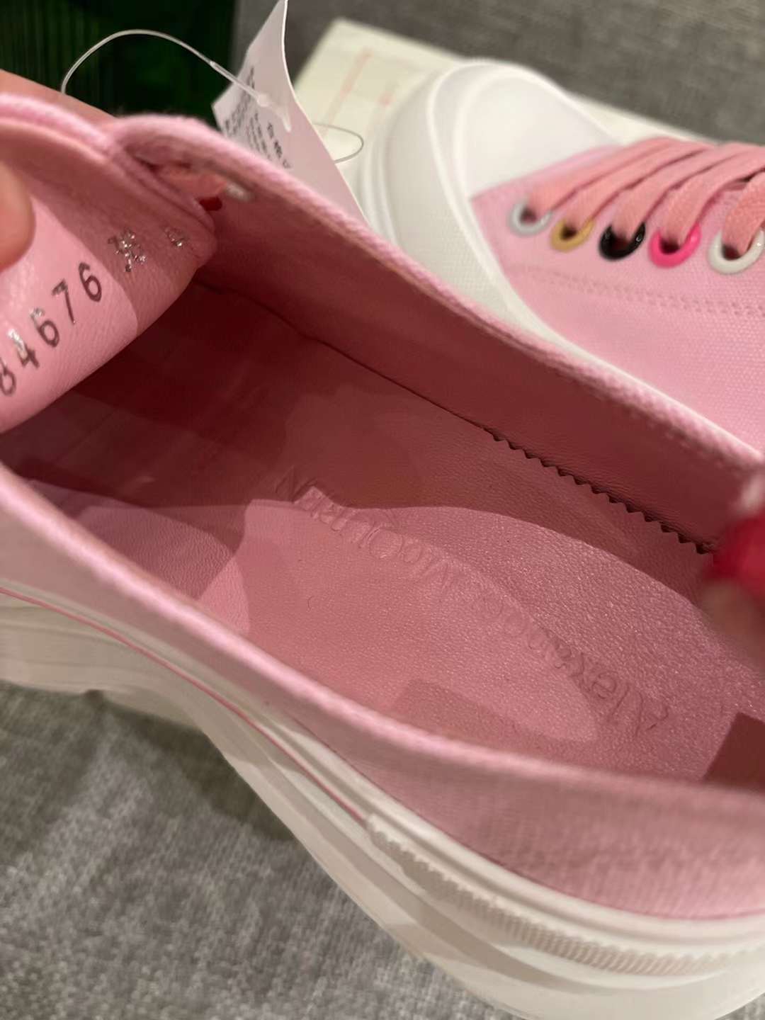 Men Women A*lexander M*cqueen Top Sneaker ( )