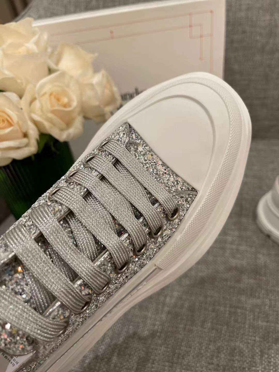 Men Women A*lexander M*cqueen Top Sneaker ( )