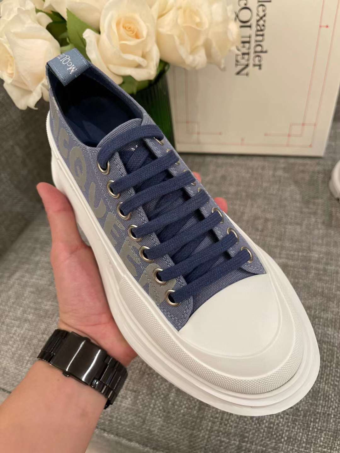 Men Women A*lexander M*cqueen Top Sneaker ( )