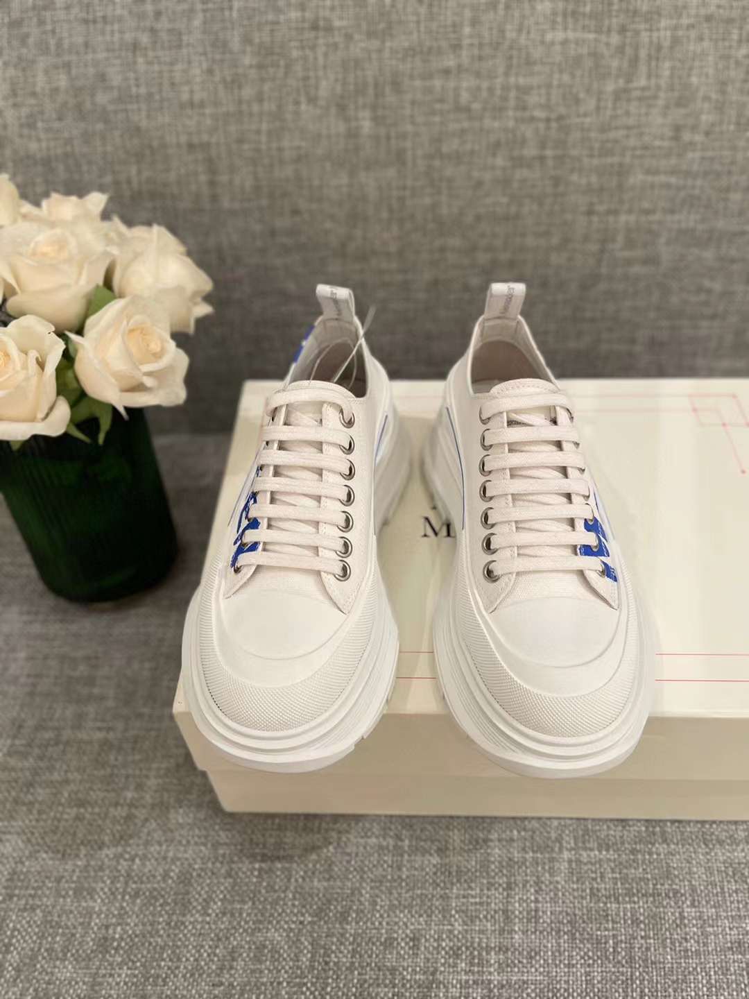 Men Women A*lexander M*cqueen Top Sneaker （ ）