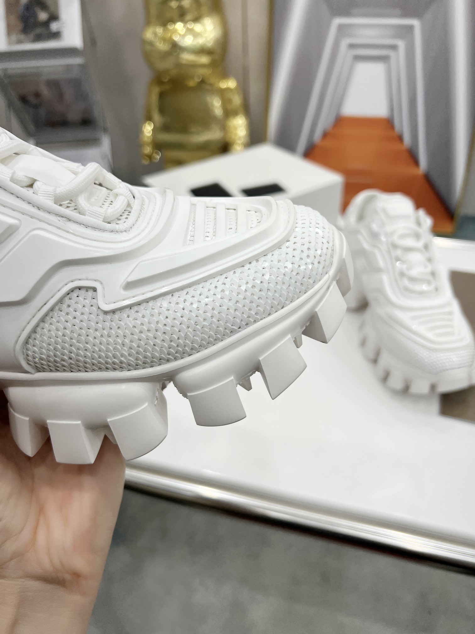 Men P*rada Top Sneaker （ ）