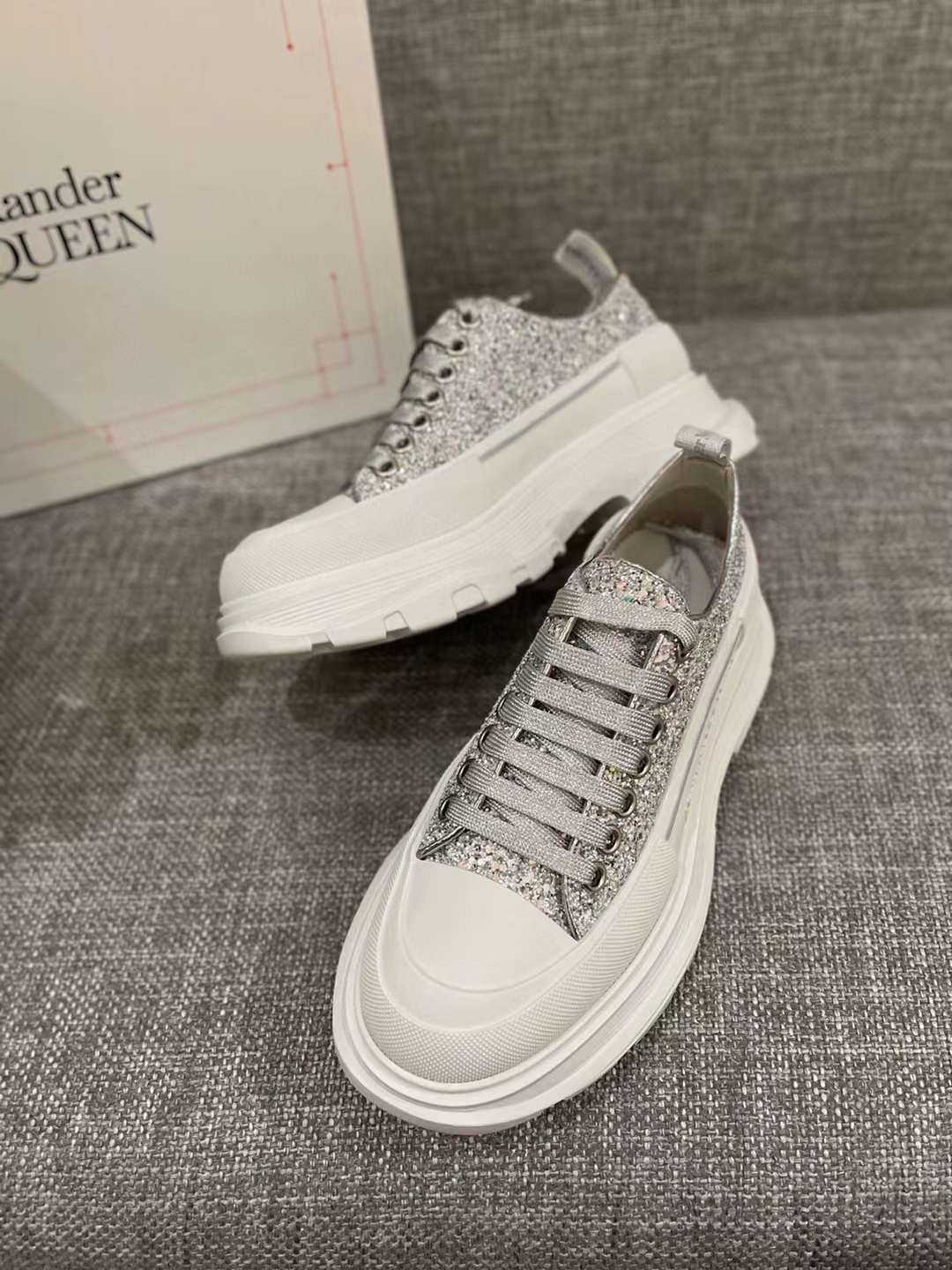 Men Women A*lexander M*cqueen Top Sneaker ( )