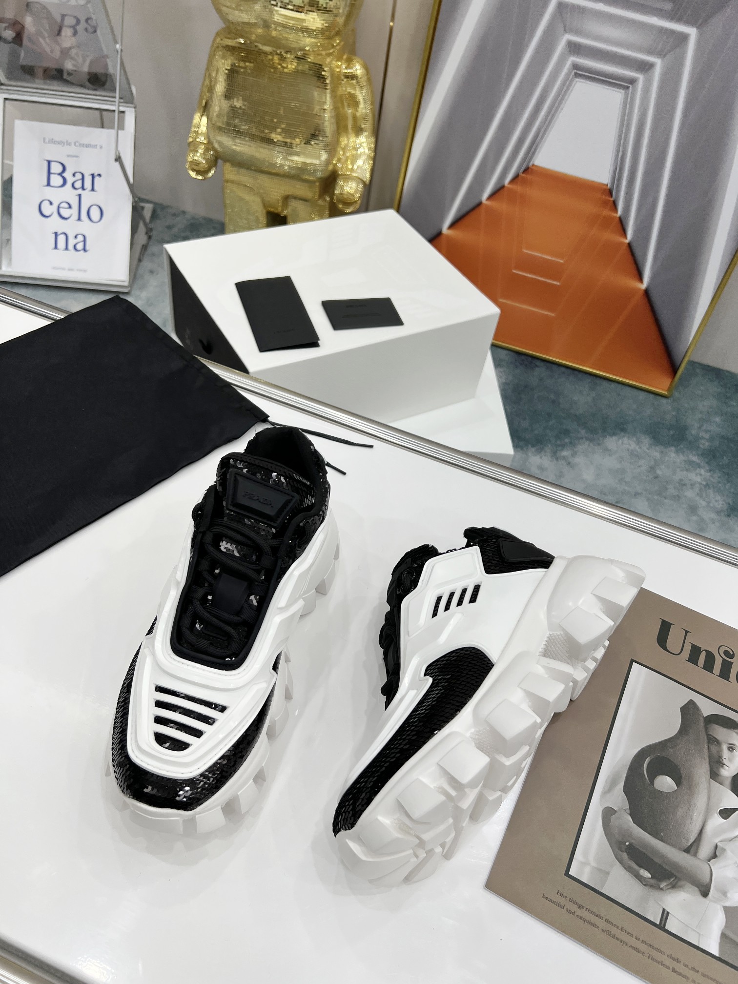 Men P*rada Top Sneaker （ ）