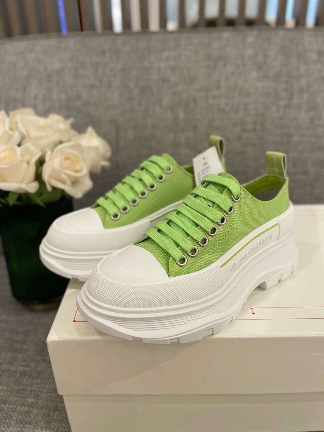 Men Women A*lexander M*cqueen Top Sneaker ( )