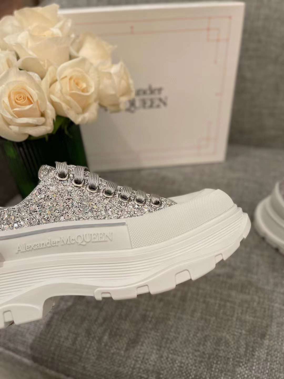 Men Women A*lexander M*cqueen Top Sneaker ( )