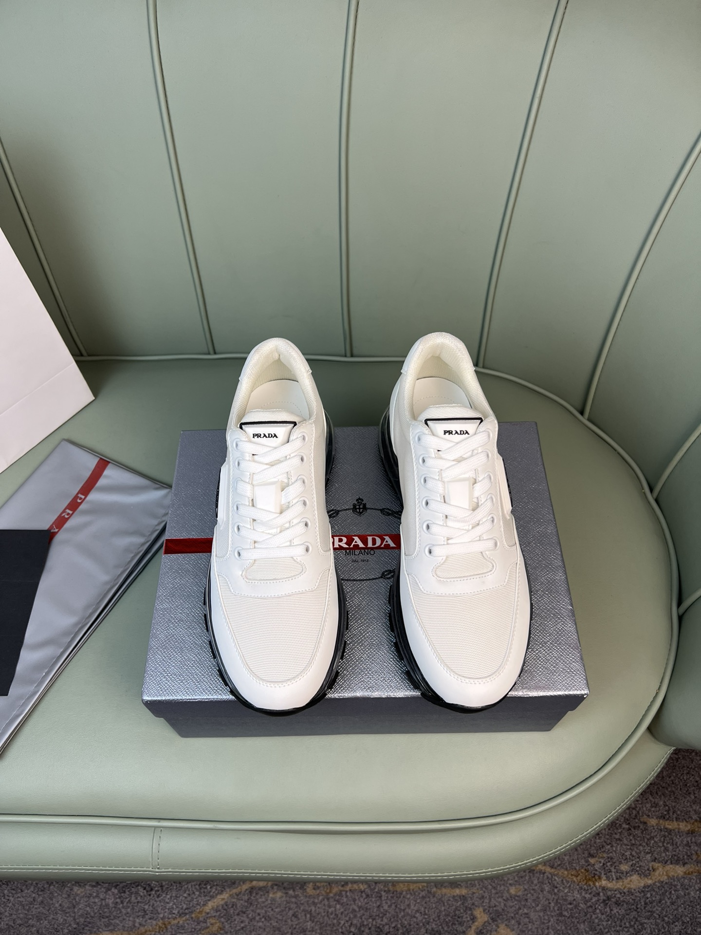 Men P*rada Top Sneaker ( )