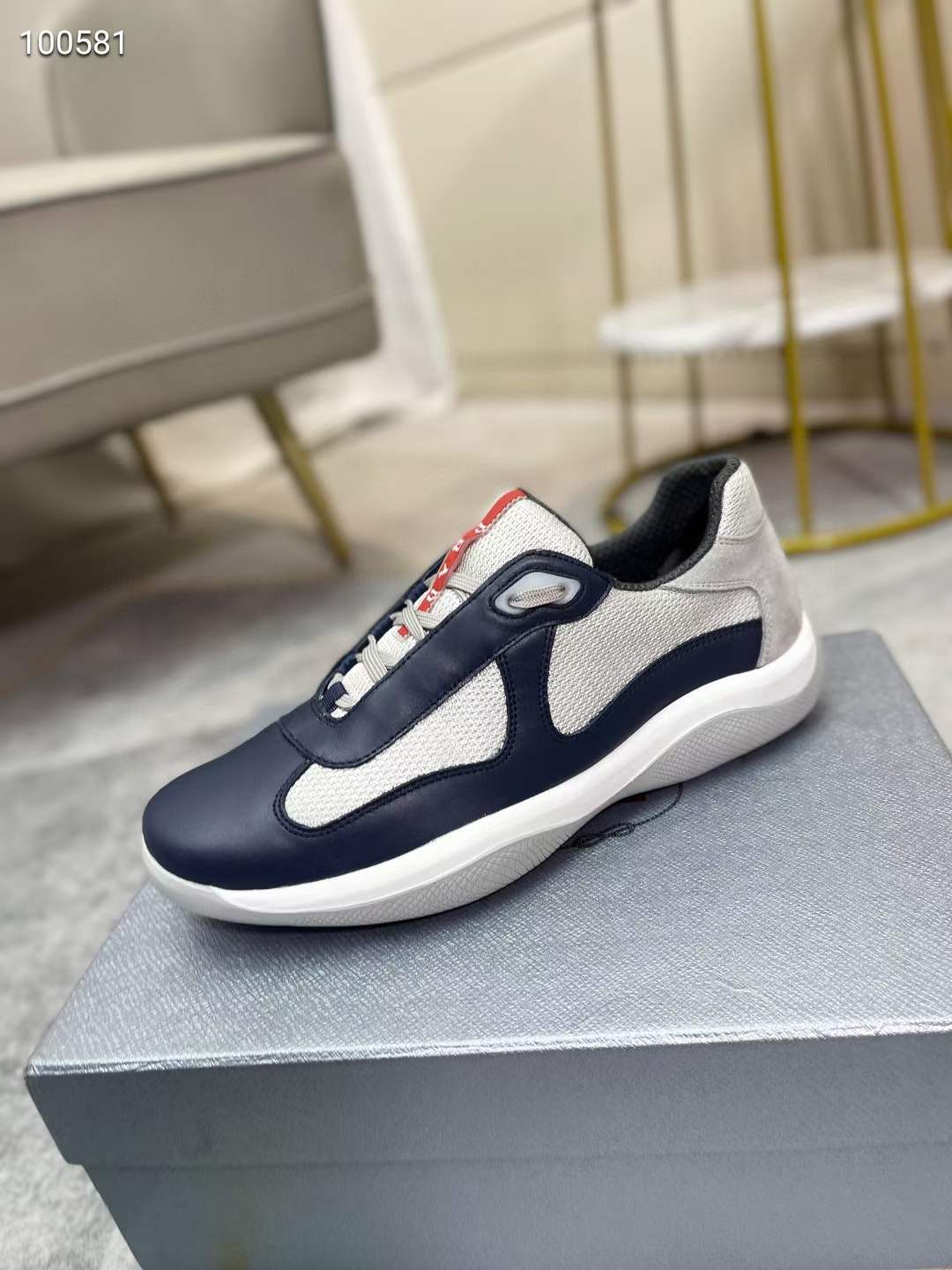 Men P*rada Top Sneaker （ ）