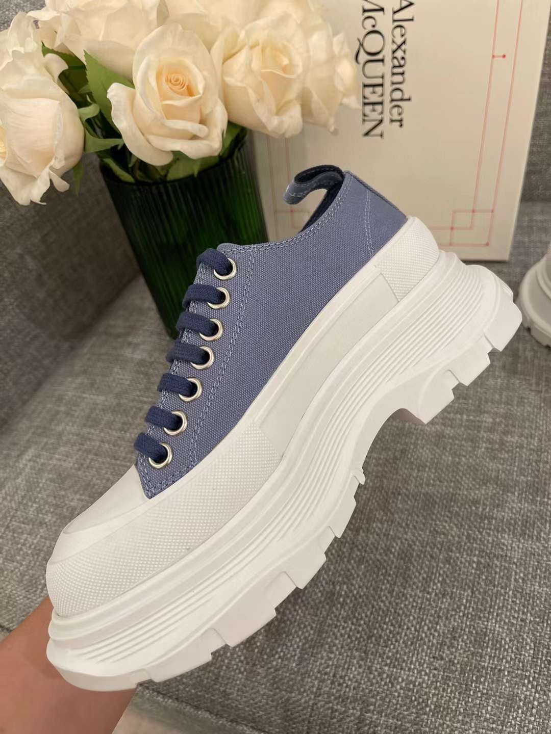 Men Women A*lexander M*cqueen Top Sneaker ( )