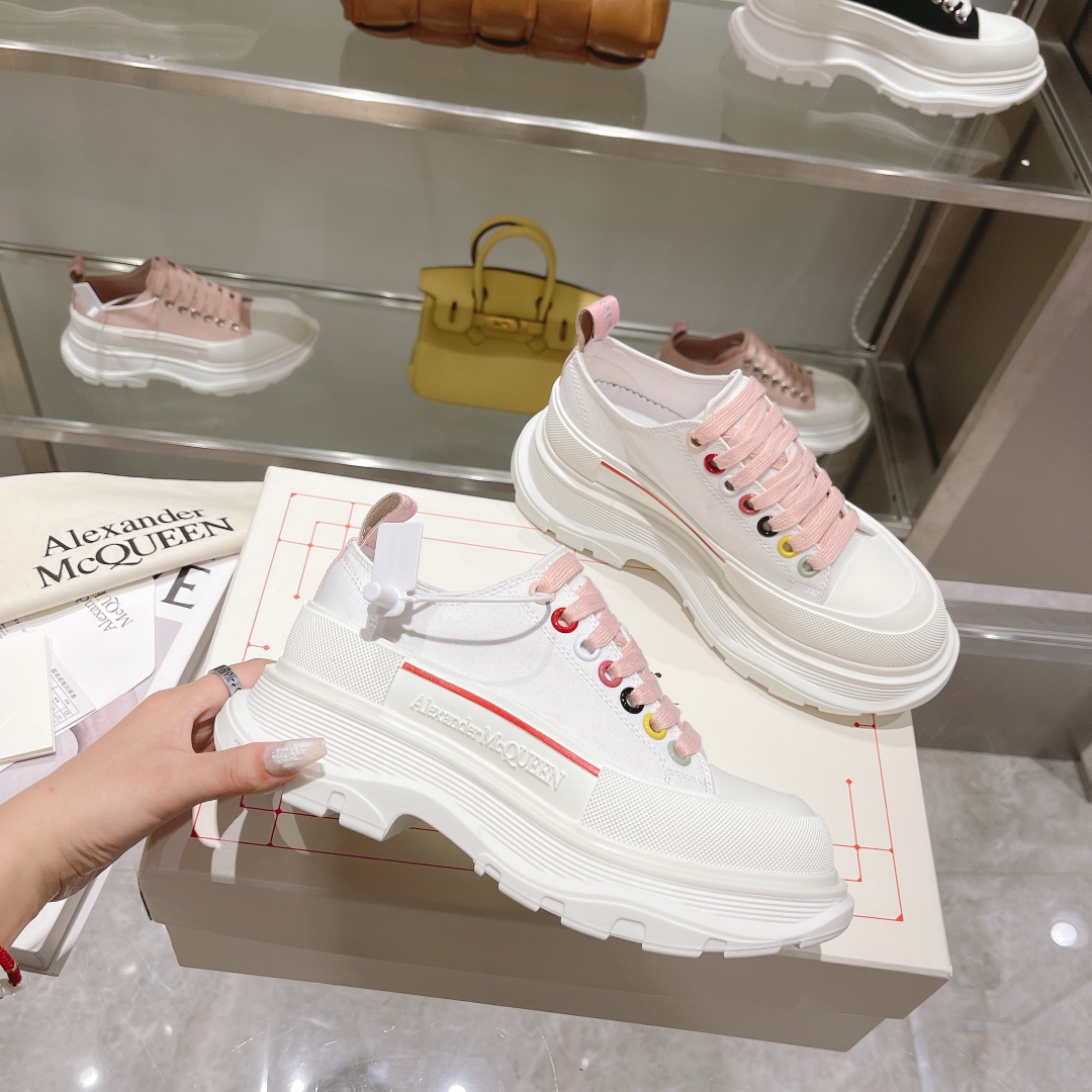 Men Women A*lexander M*cqueen Top Sneaker ( )