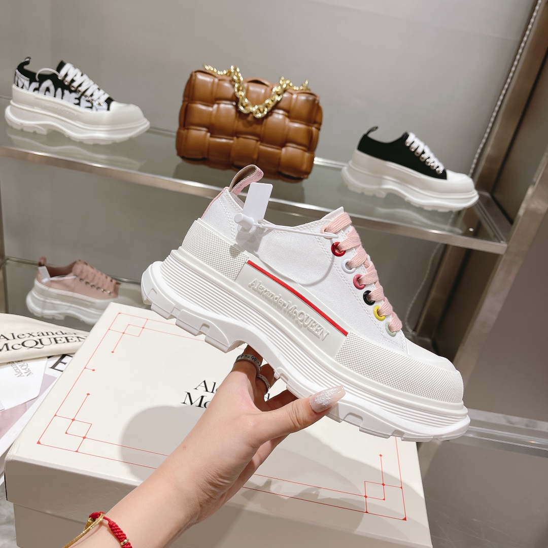 Men Women A*lexander M*cqueen Top Sneaker ( )