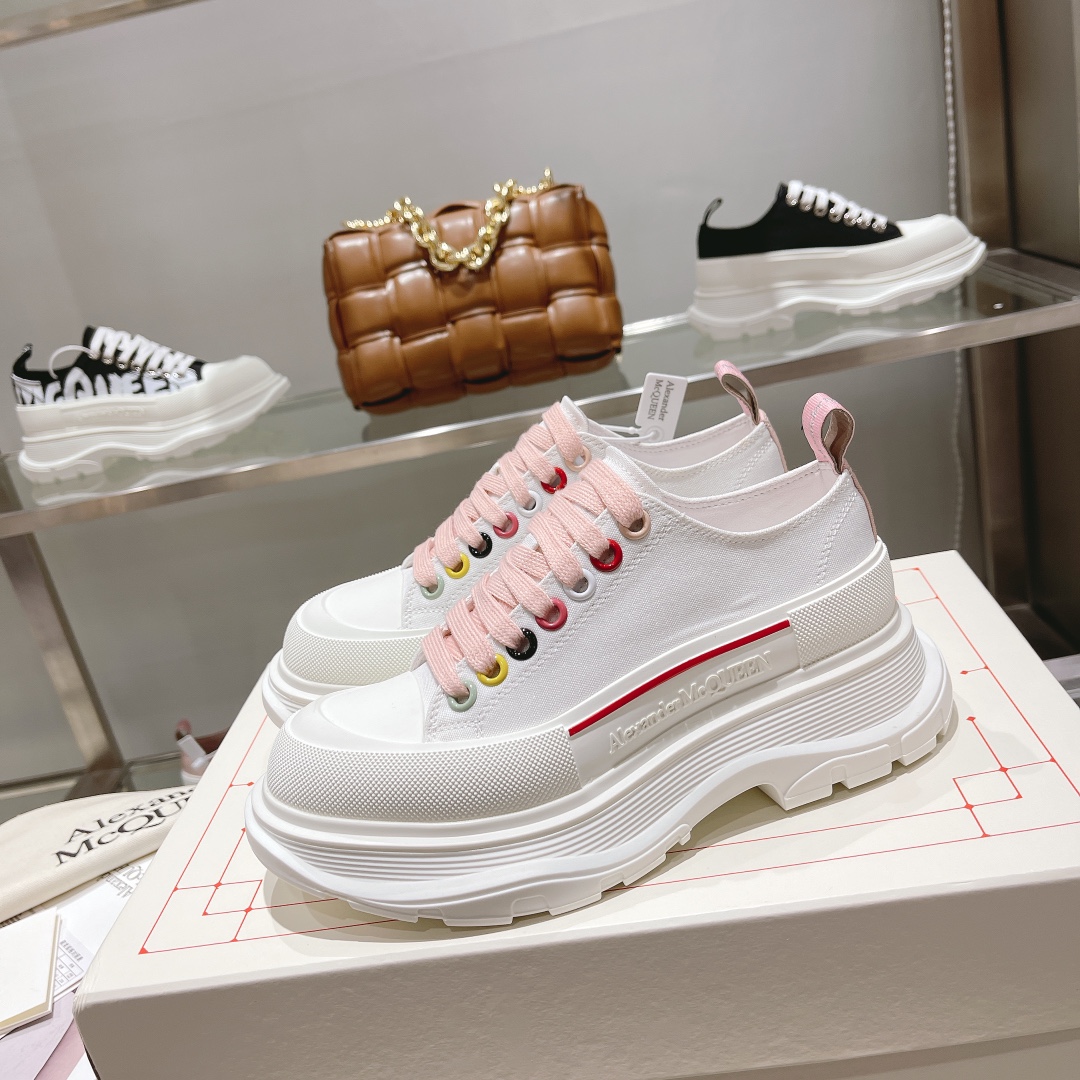 Men Women A*lexander M*cqueen Top Sneaker ( )