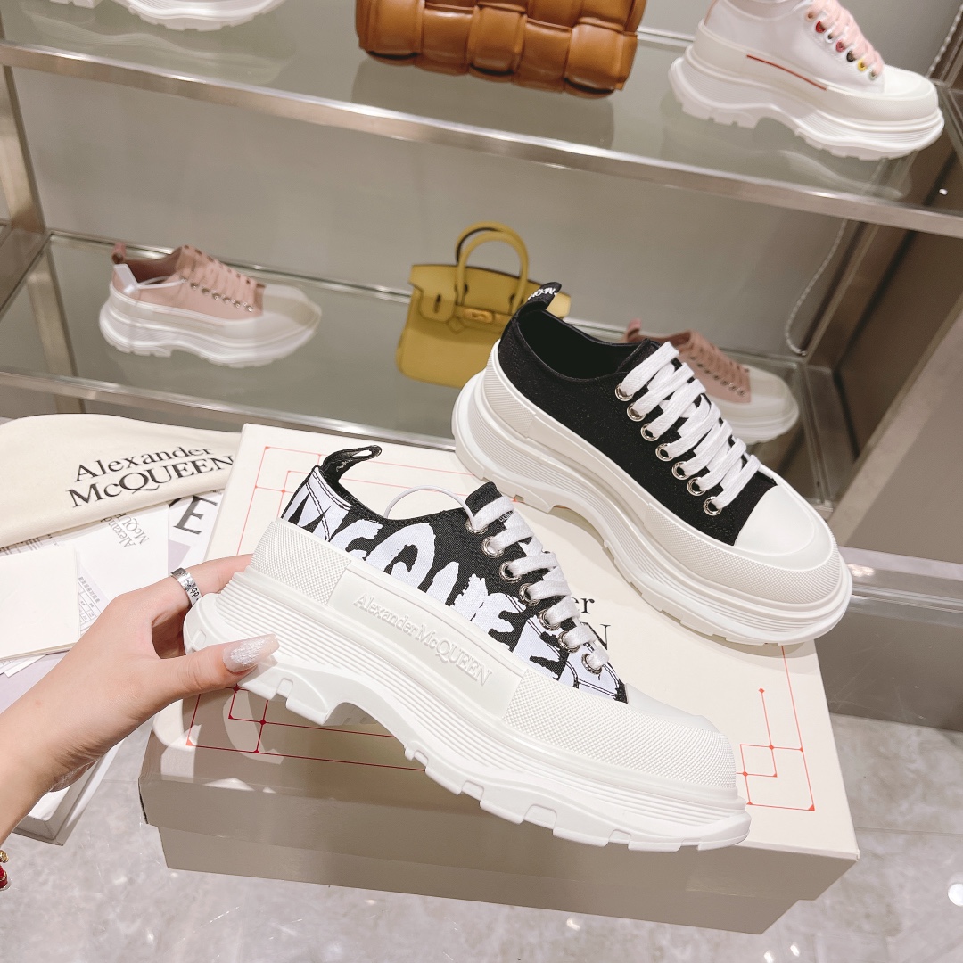 Men Women A*lexander M*cqueen Top Sneaker ( )