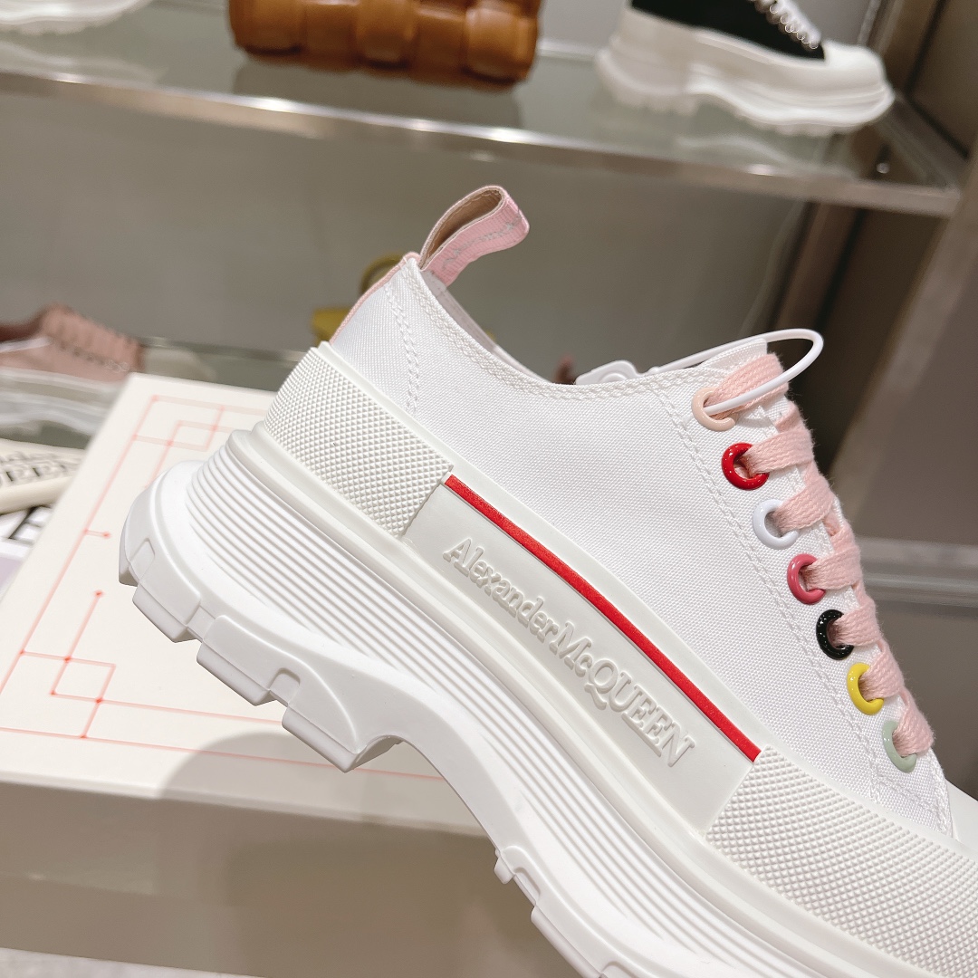 Men Women A*lexander M*cqueen Top Sneaker ( )