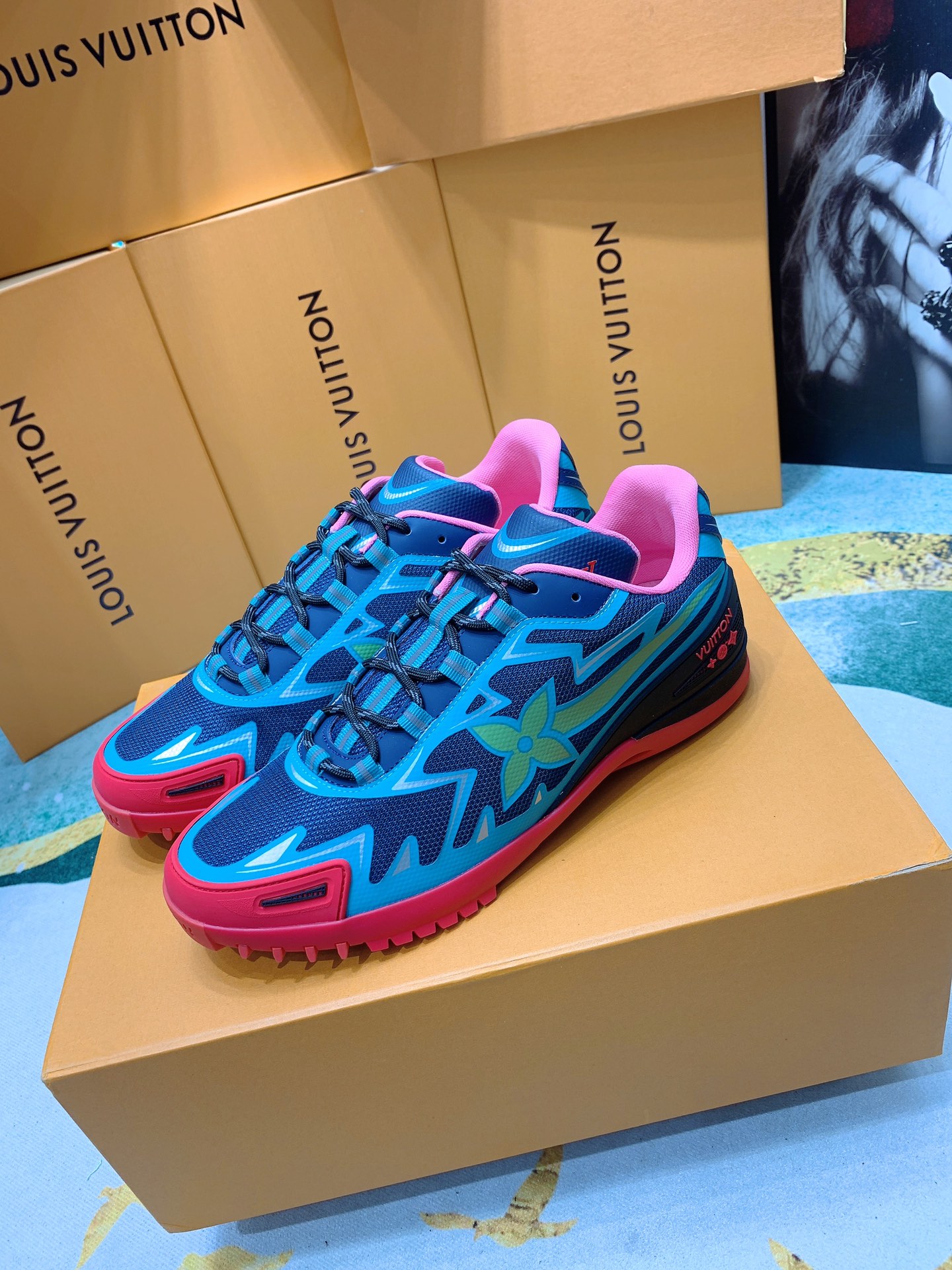 Men Women L*ouis V*uitton Top Sneaker Maikesneakers