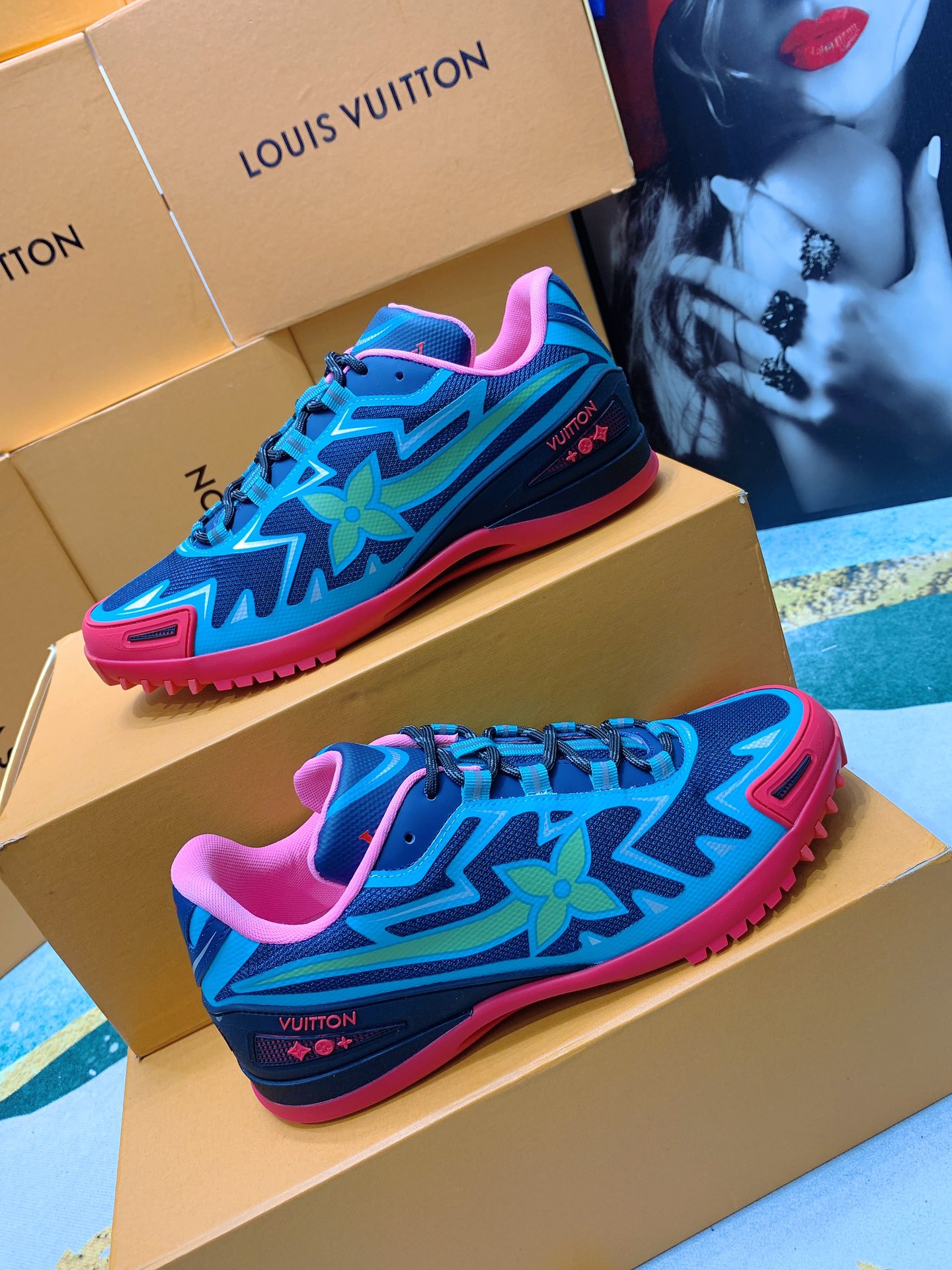 Men Women L*ouis V*uitton Top Sneaker Maikesneakers