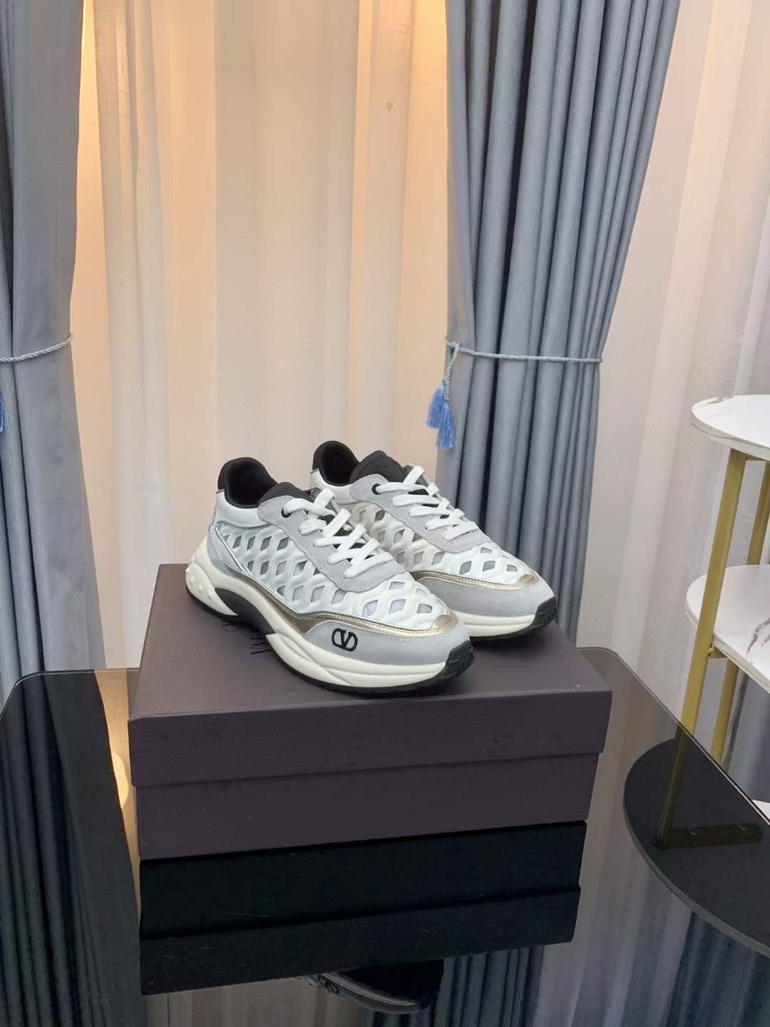 Women Men V*alentino Sneakers Maikesneakers