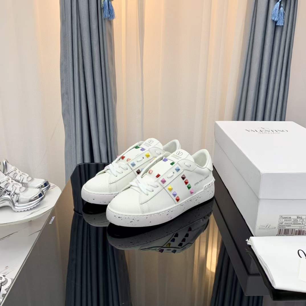 Women Men V*alentino Sneakers Maikesneakers