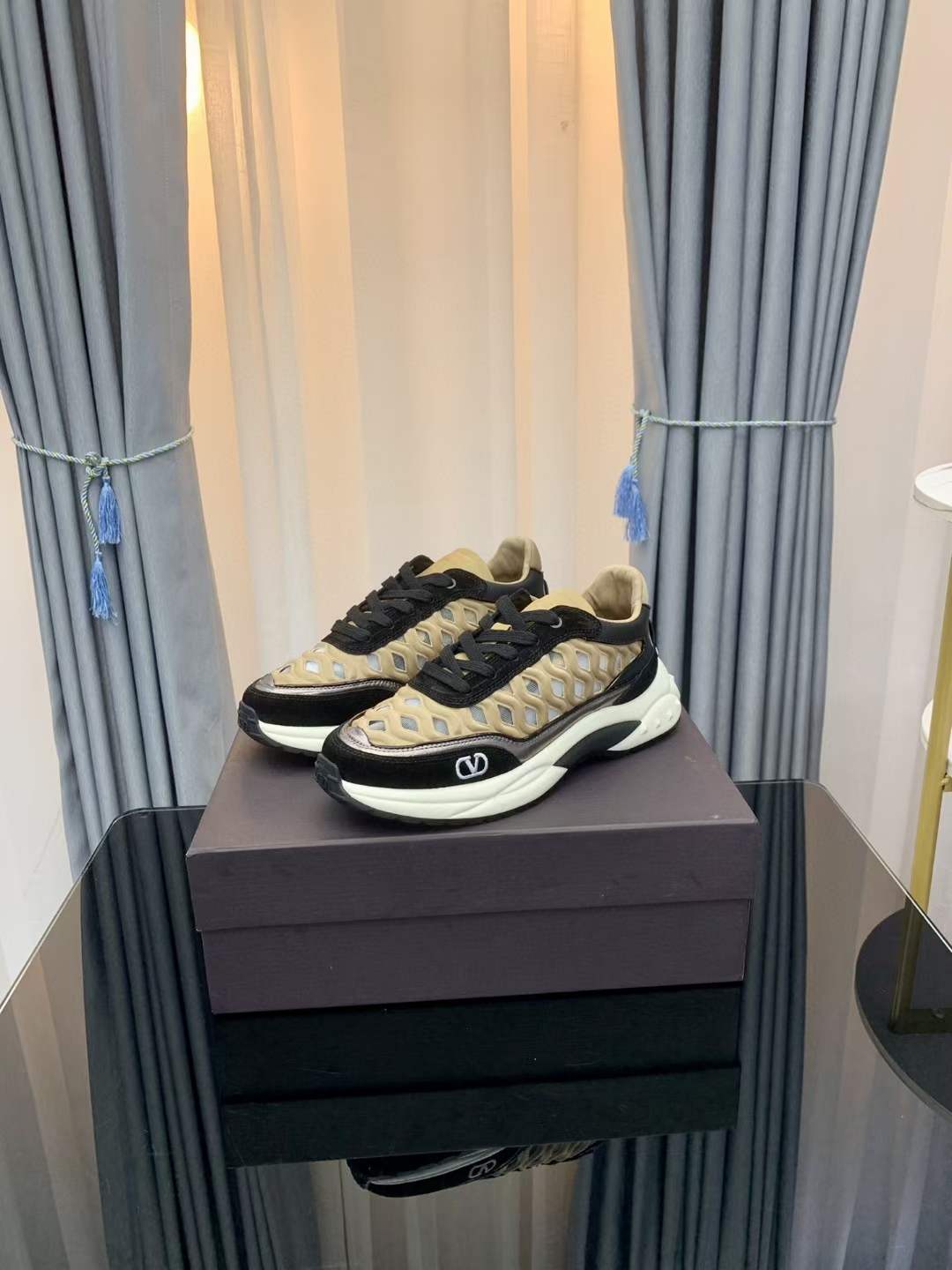 Women Men V*alentino Sneakers Maikesneakers