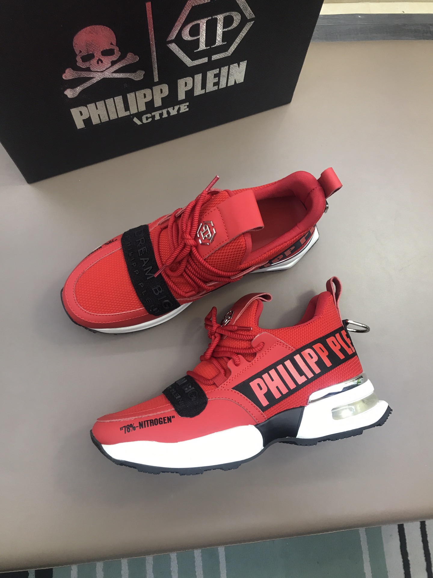 Men P*hilipp P*lein Top Sneaker ()
