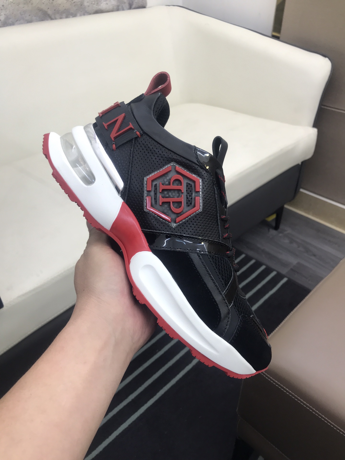 Men P*hilipp P*lein Top Sneaker ()