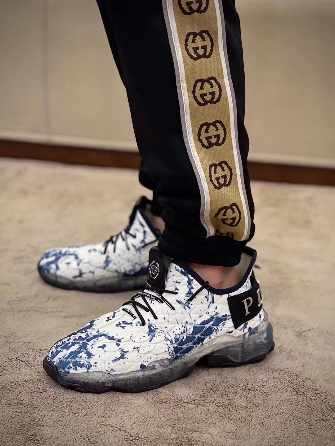 Men P*hilipp P*lein Top Sneaker （）