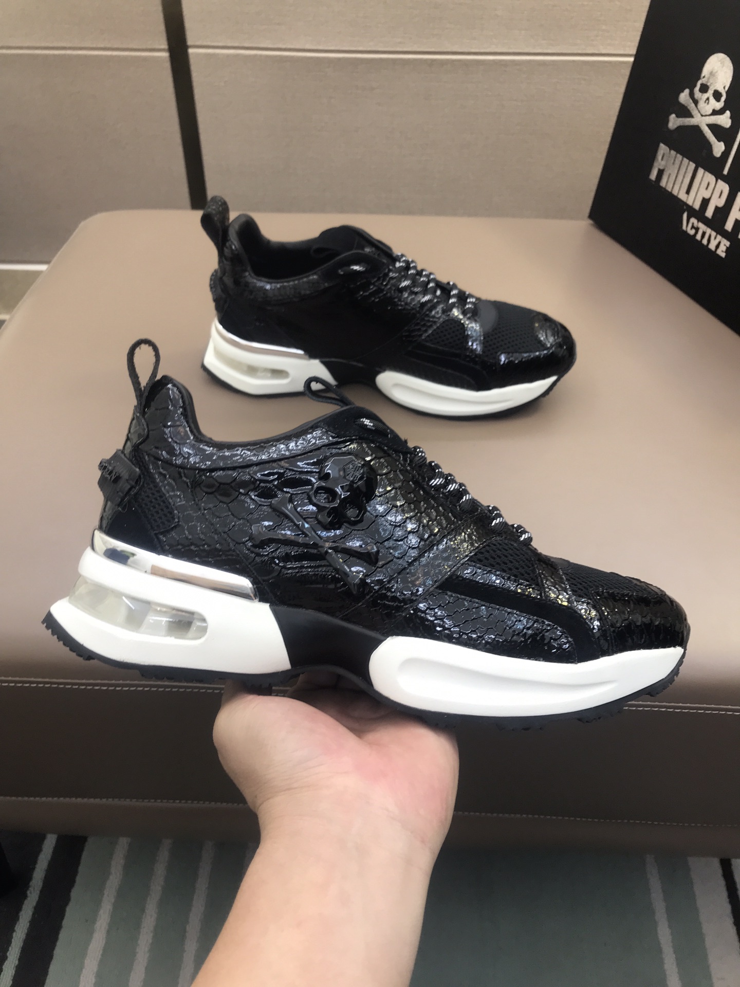 Men P*hilipp P*lein Top Sneaker （）