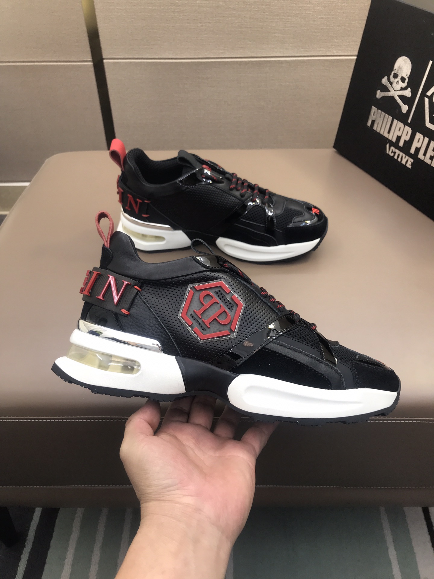 Men P*hilipp P*lein Top Sneaker ()