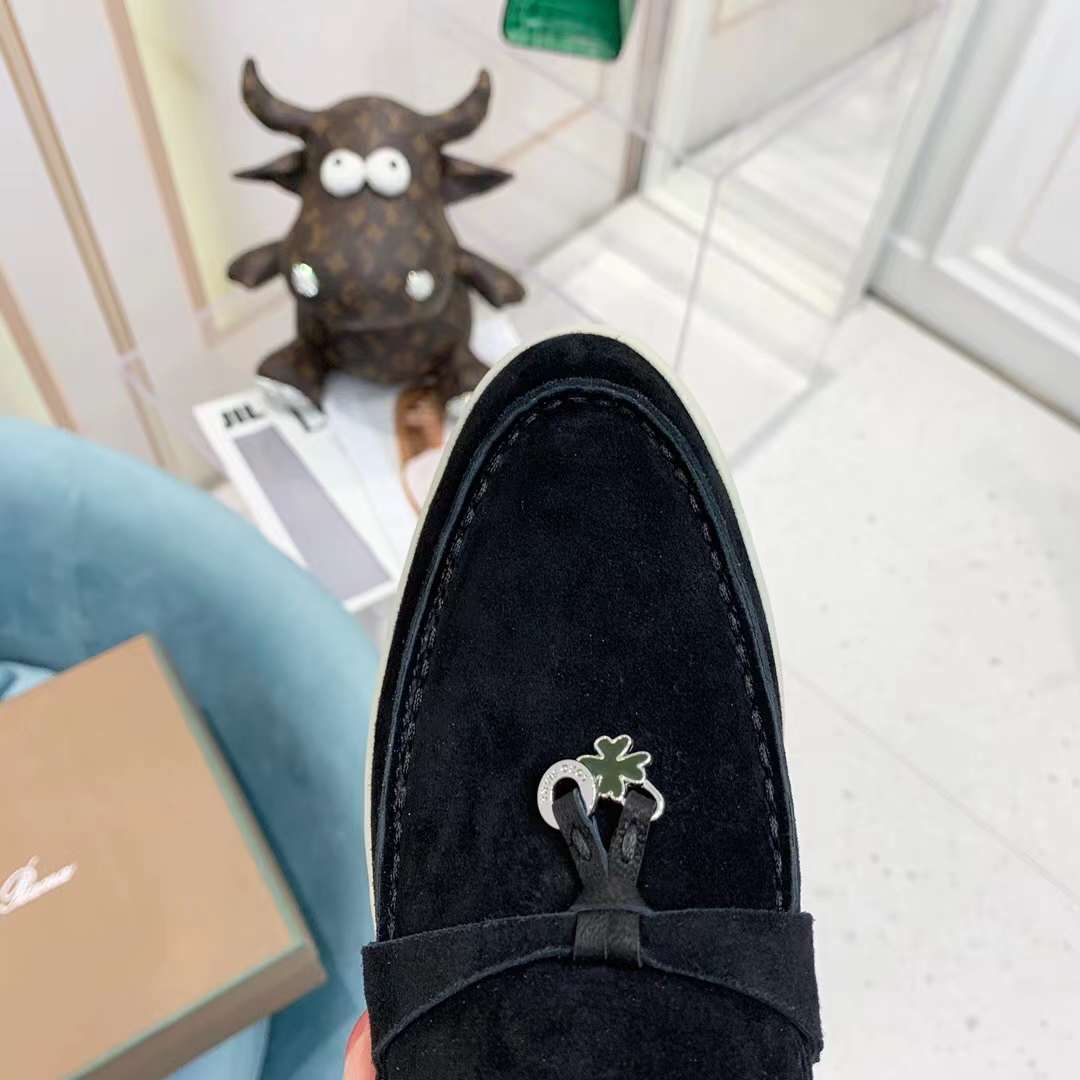 Men Women L*oro P*iana Top Loafer ()