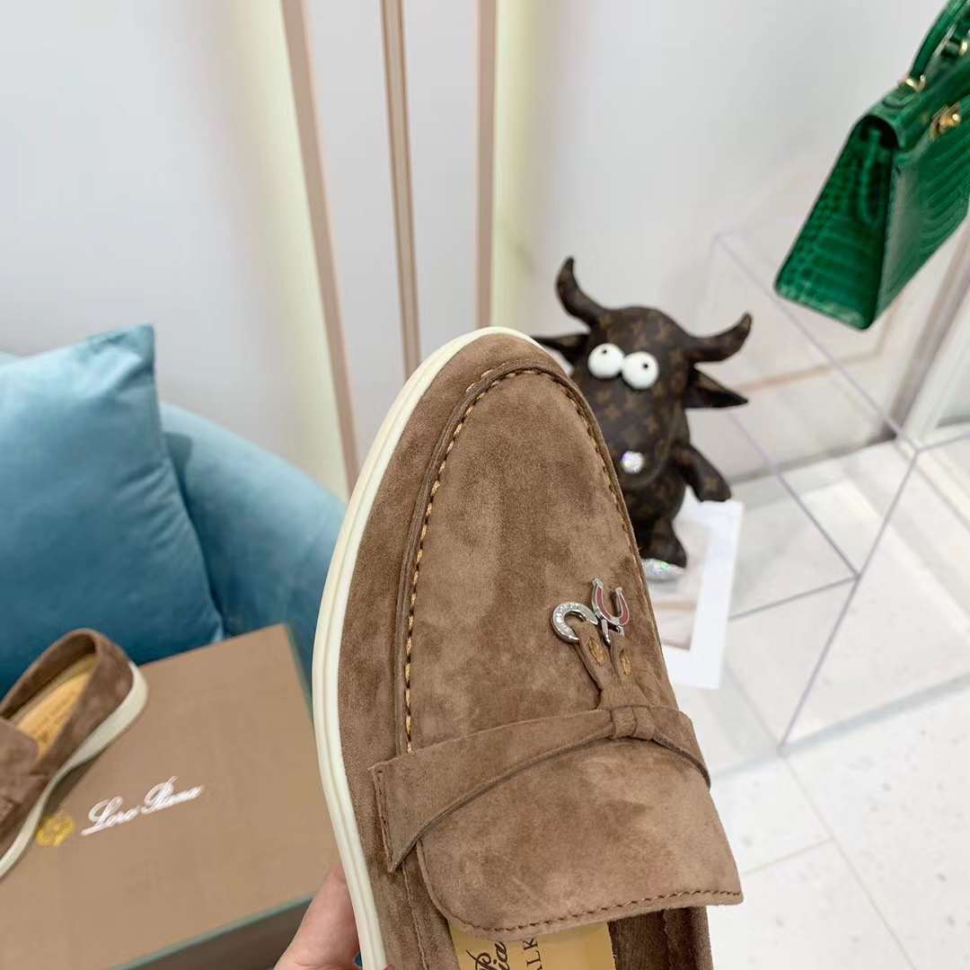 Men Women L*oro P*iana Top Loafer ()