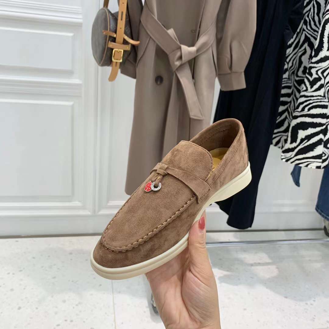 Men Women L*oro P*iana Top Loafer ()