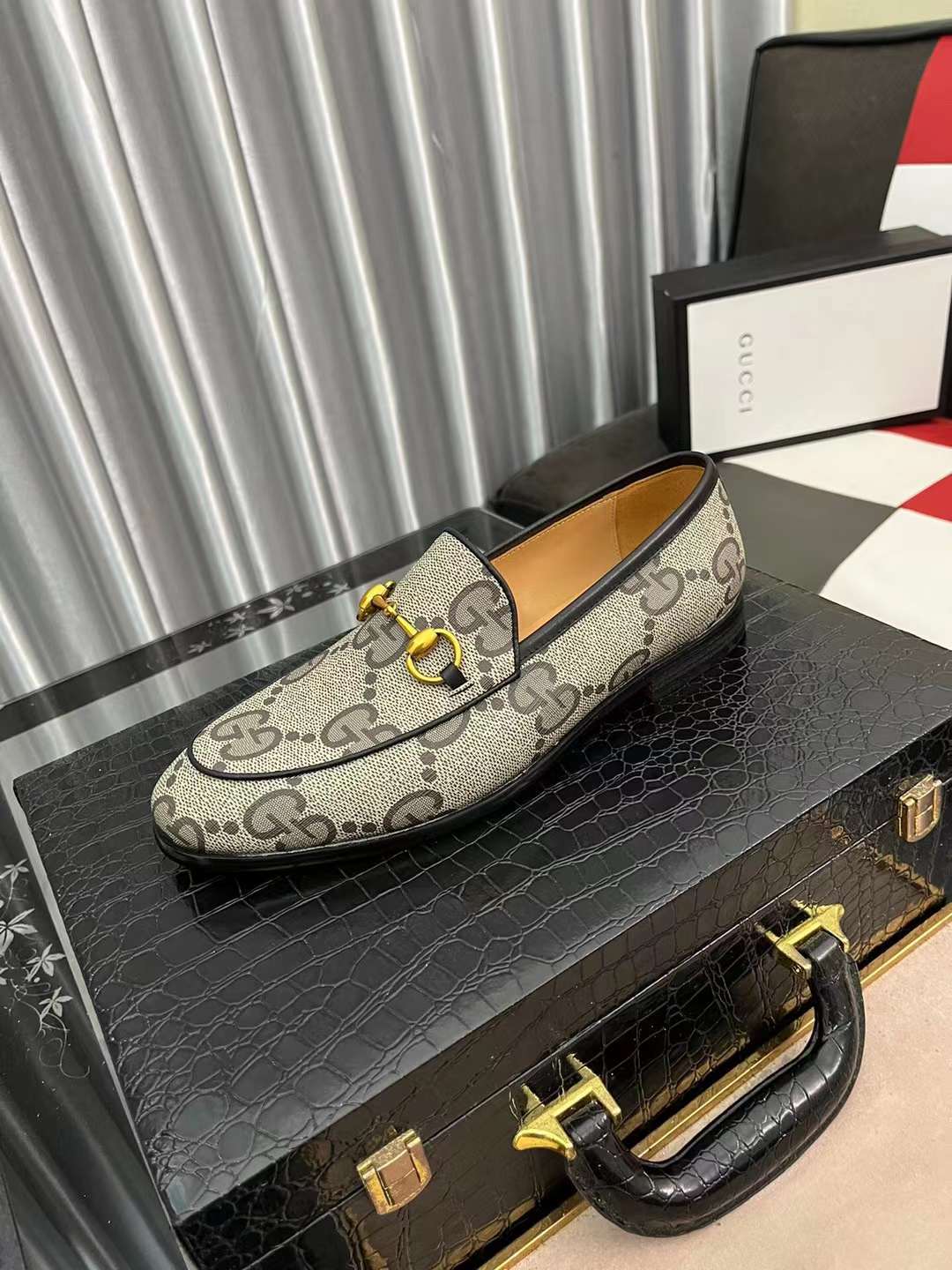 Men G*ucci Top Sneaker