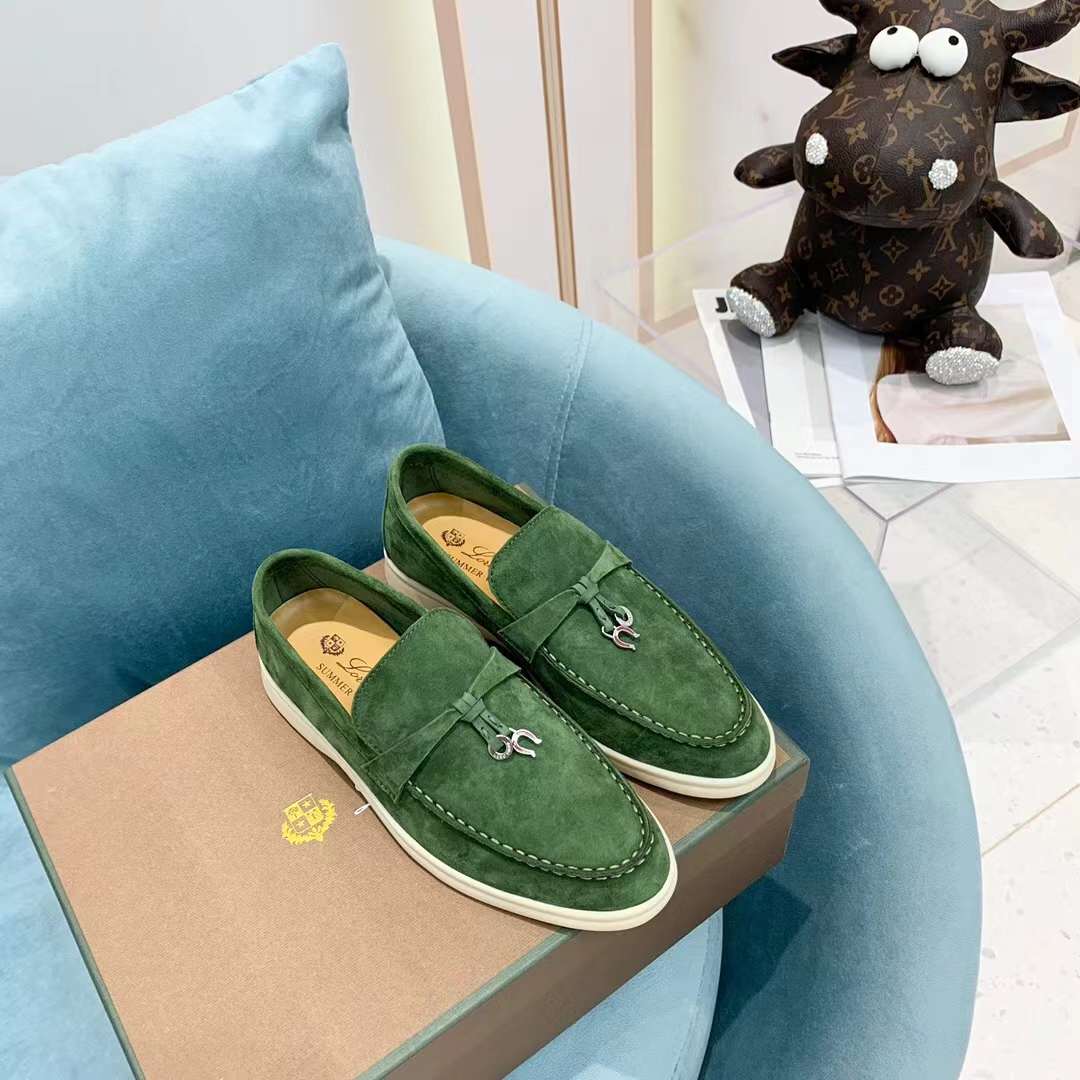 Men Women L*oro P*iana Top Loafer （）
