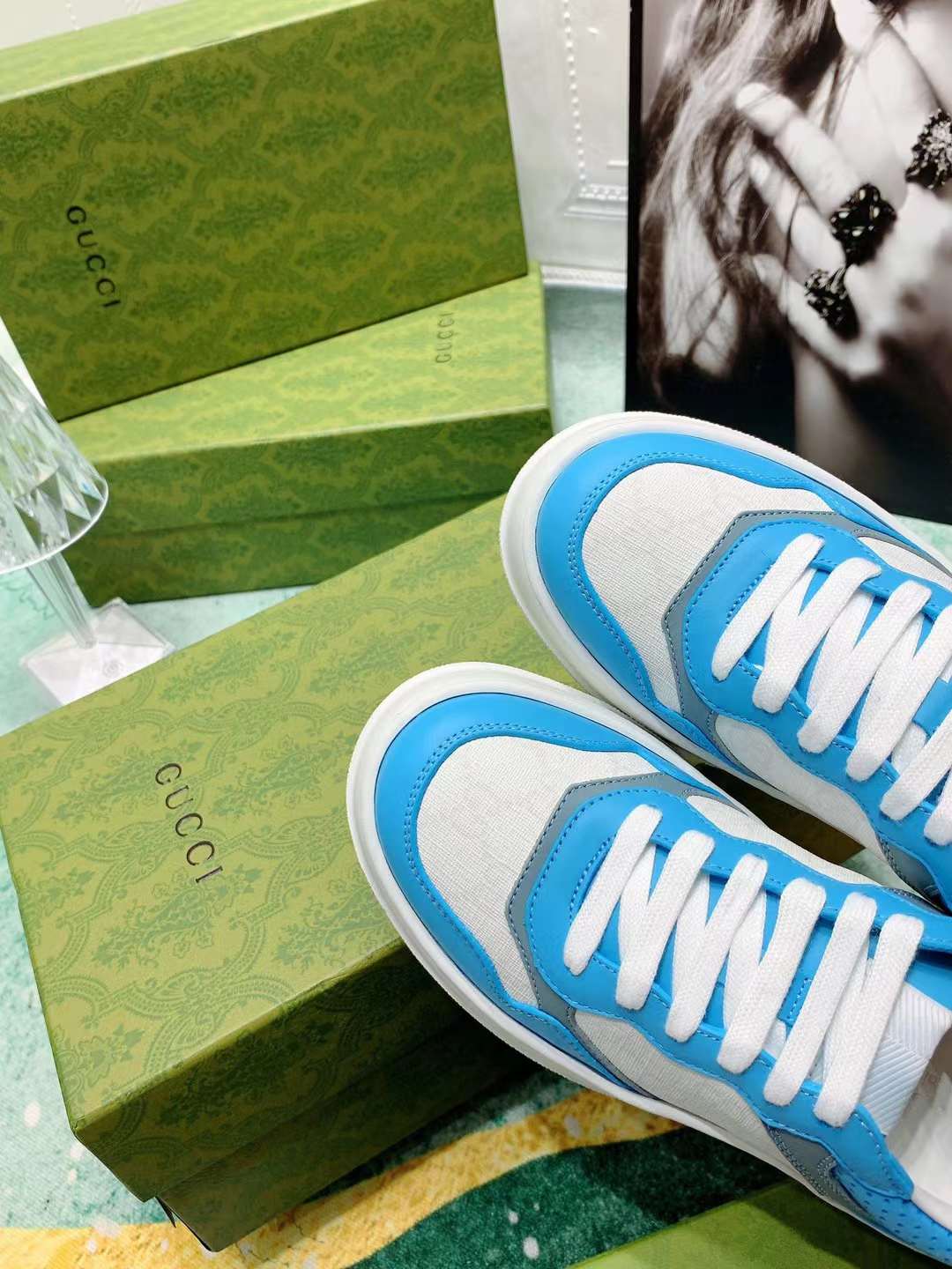 Men Women G*ucci Top Sneaker