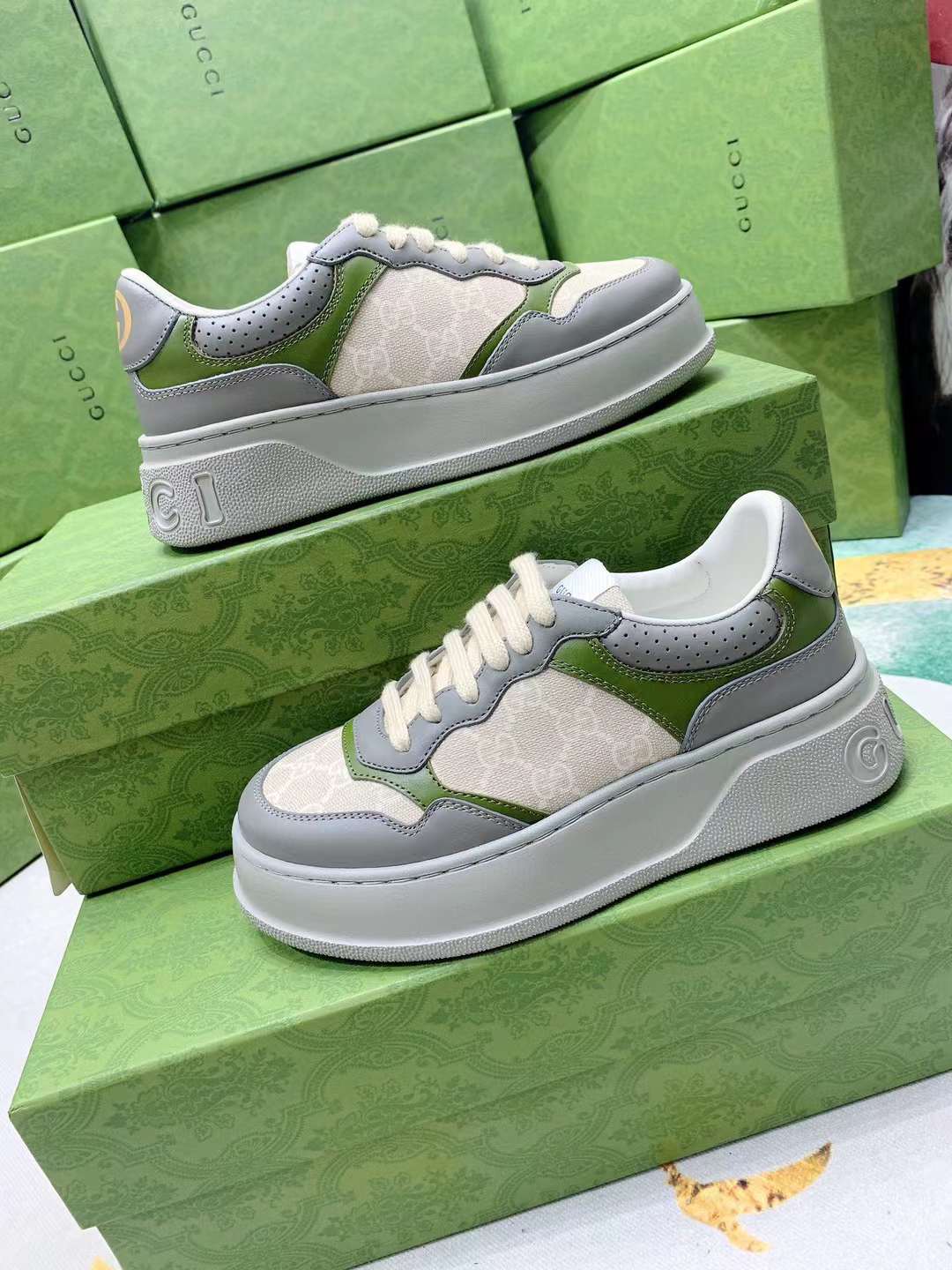 Men Women G*ucci Top Sneaker