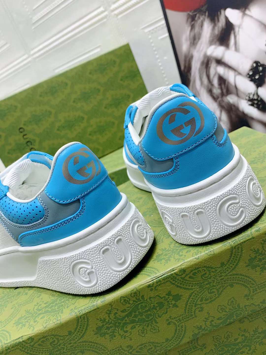 Men Women G*ucci Top Sneaker