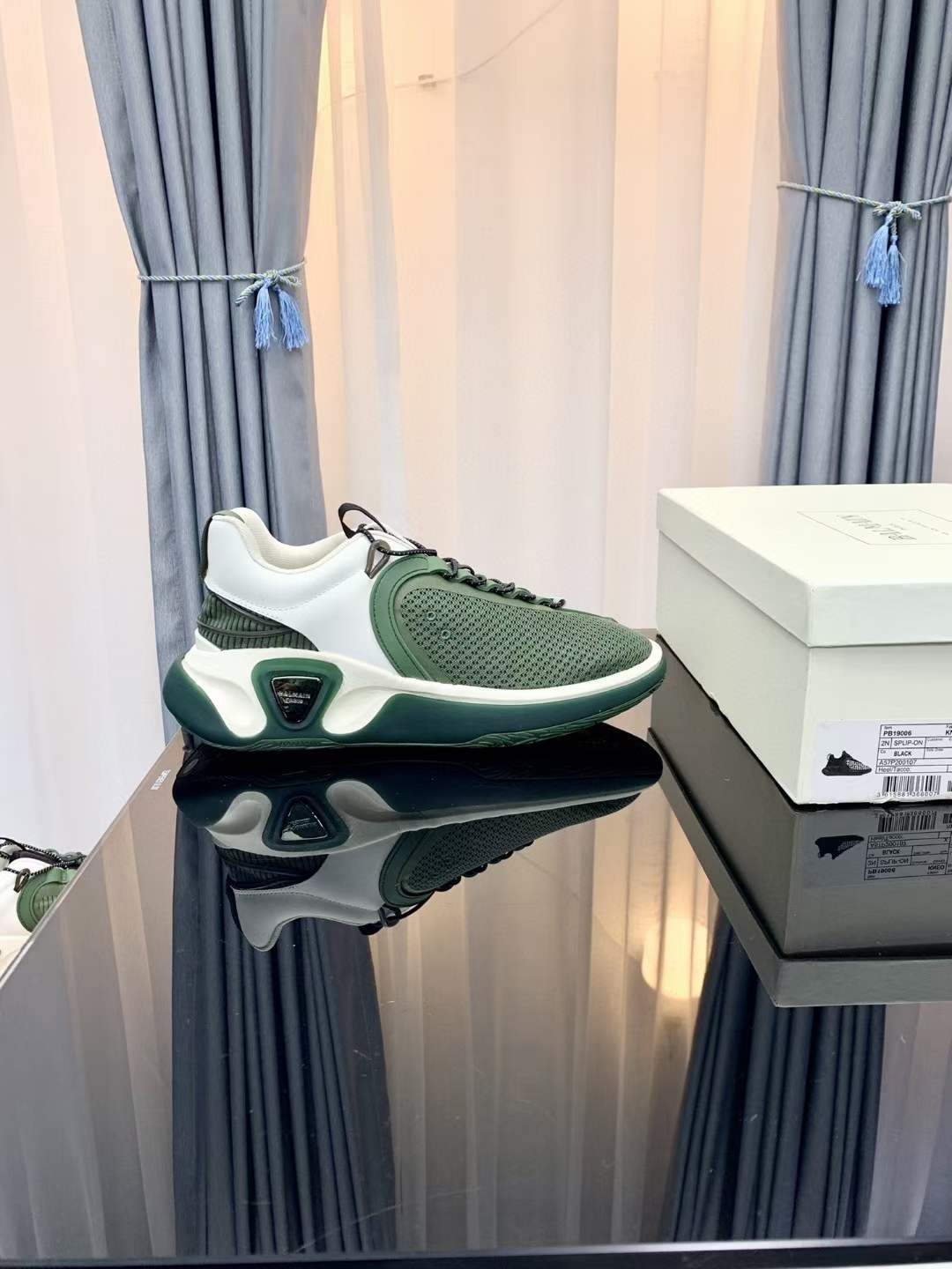 Men Women B*almain Top Sneakers