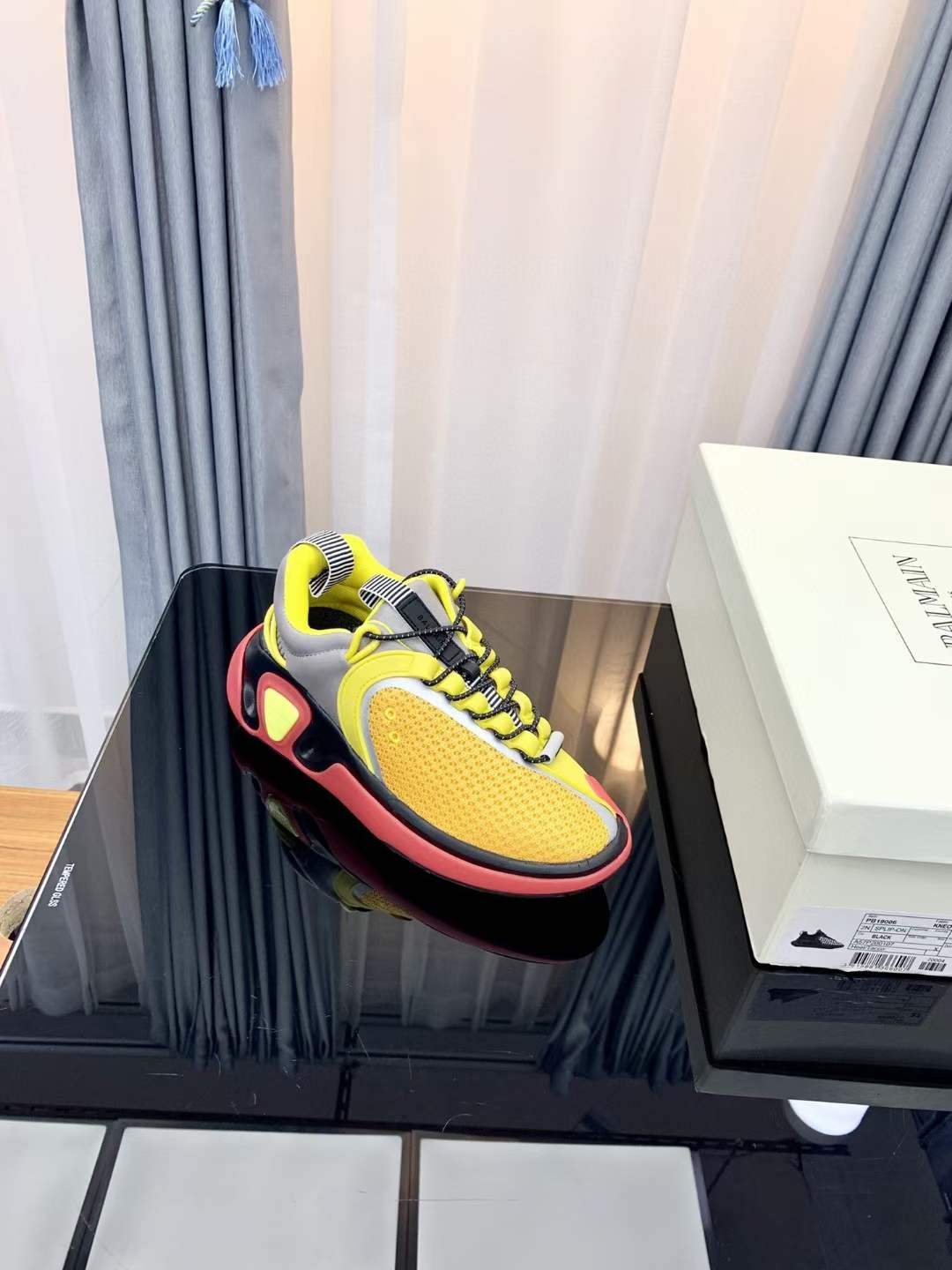 Men Women B*almain Top Sneakers