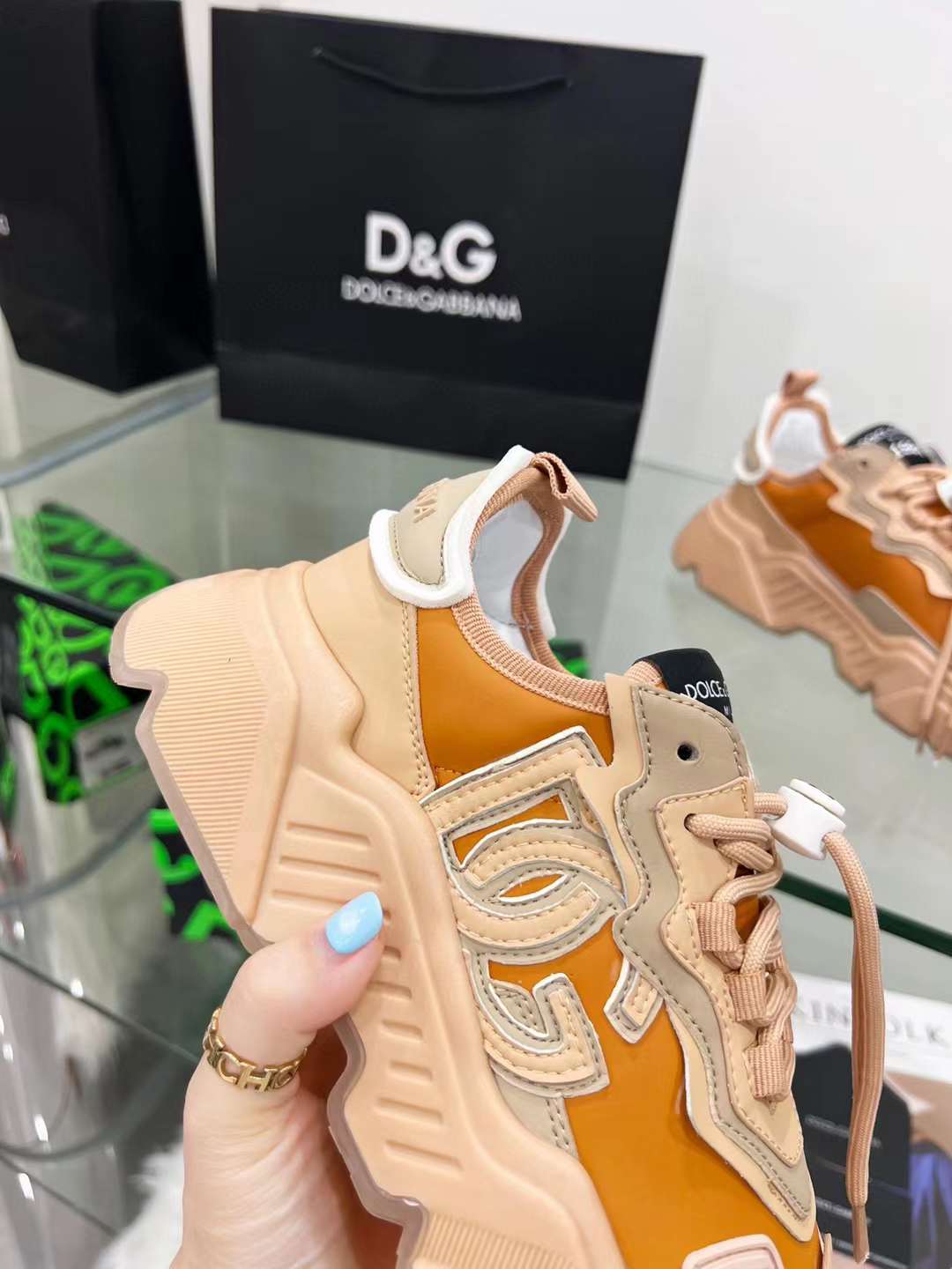 Men Women D*G Top Sneakers