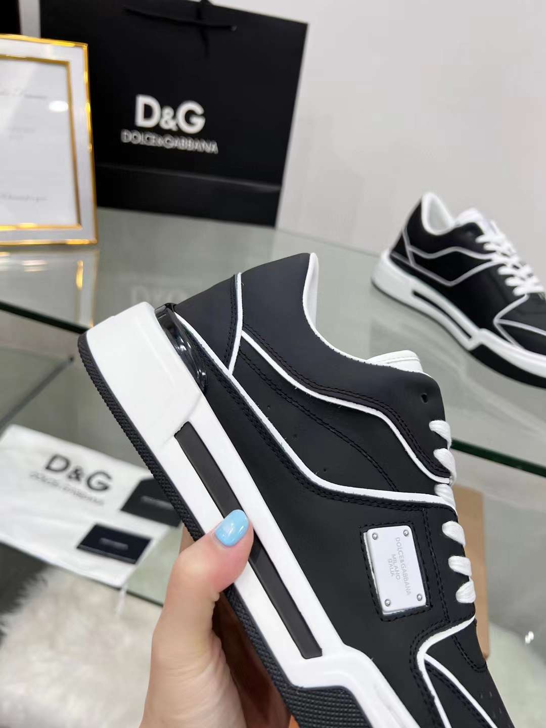 Men Women D*G Top Sneakers