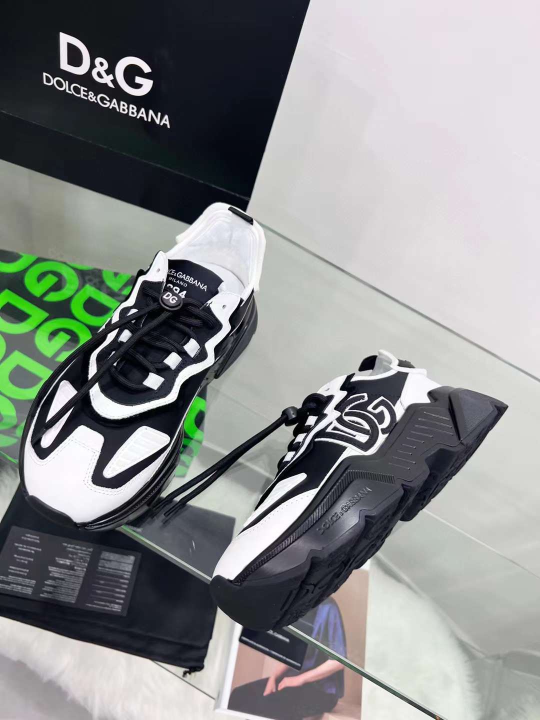 Men Women D*G Top Sneakers