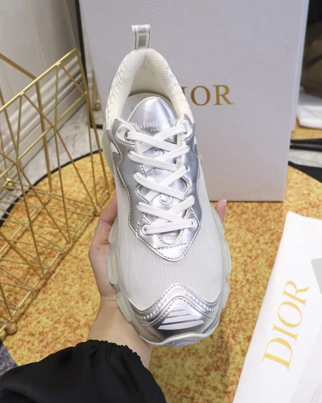 Men Women D*ior Top Sneakers ()